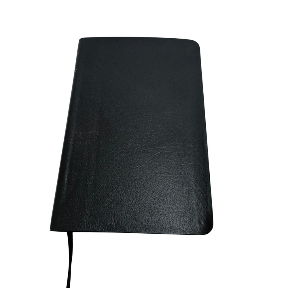 Holy Bible New Living Translation NLT Second Edition Black Bonded Leather Gold